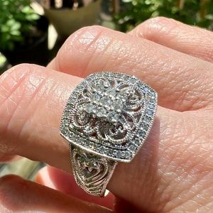 Diamond Cocktail Ring